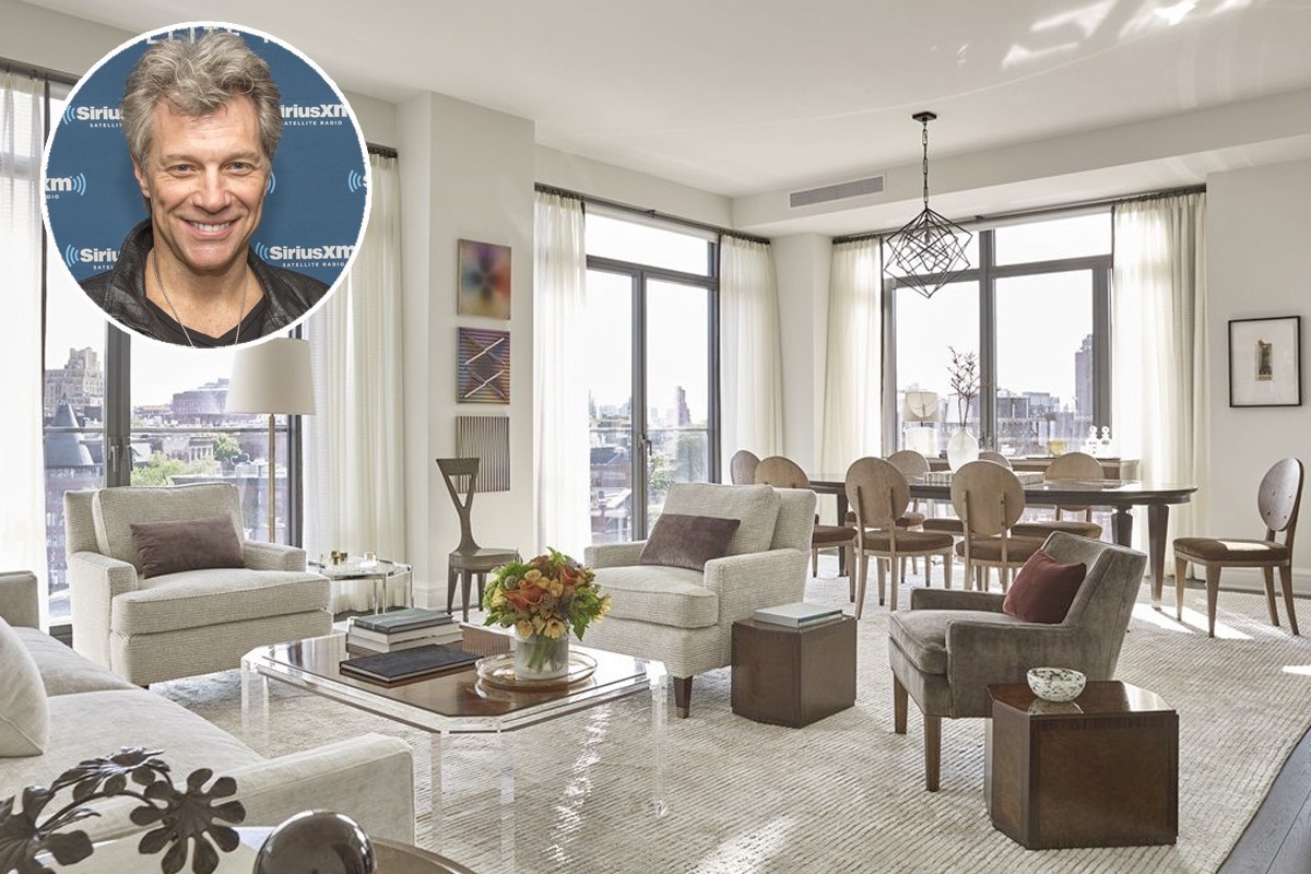 Bon Jovi regressa a Nova Iorque e compra um "modesto" apartamento por 16,1 milhões