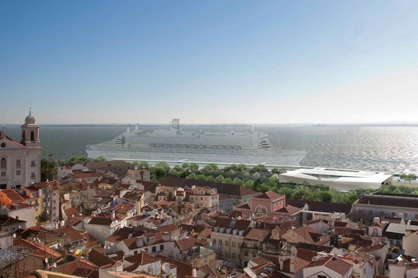 Novo terminal de cruzeiros de Lisboa inaugurado hoje