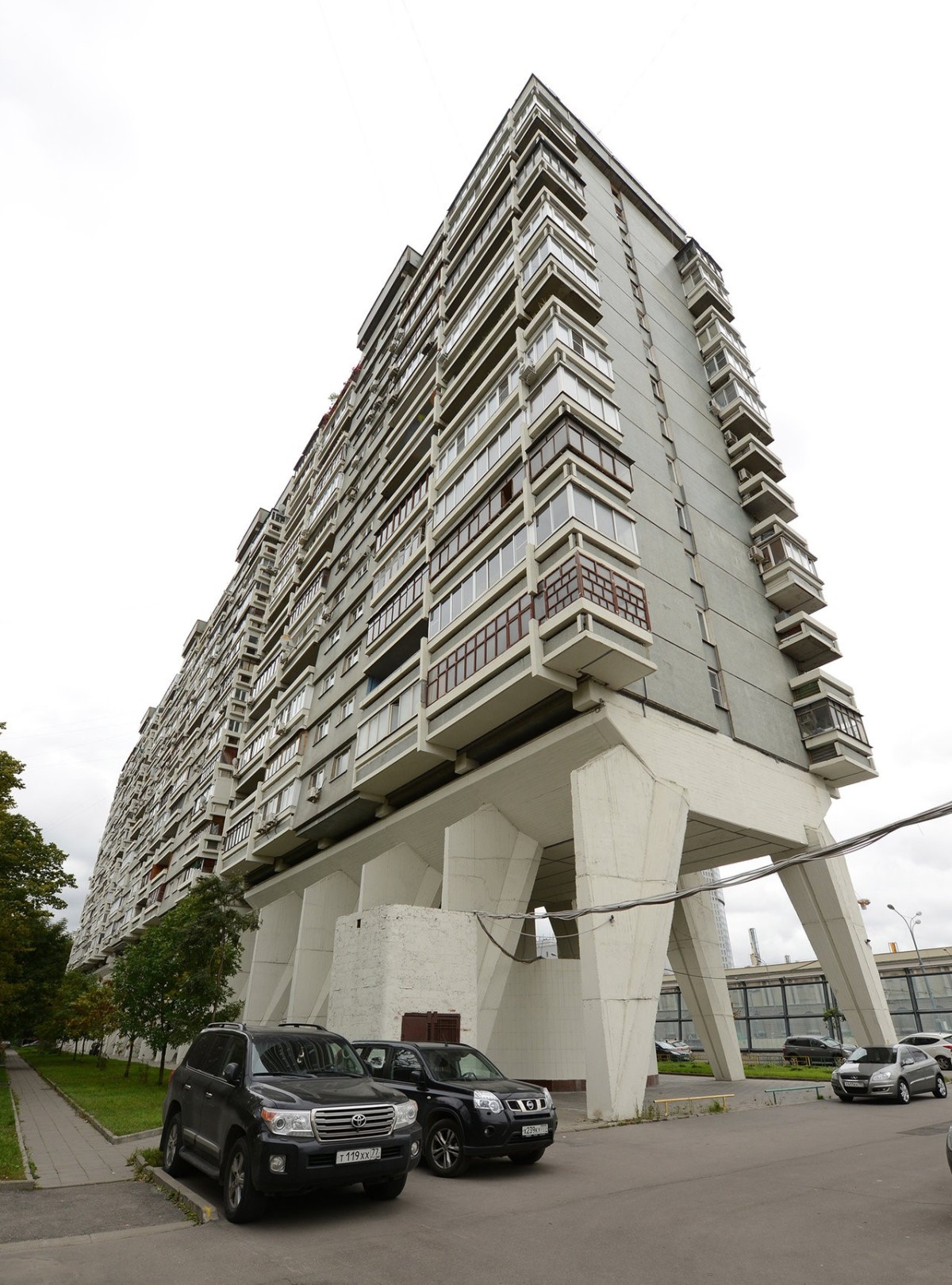 Edifício residencial em Begovaya Street, em Moscovo salas_5
