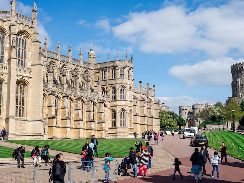 O castelo pode ser visitado