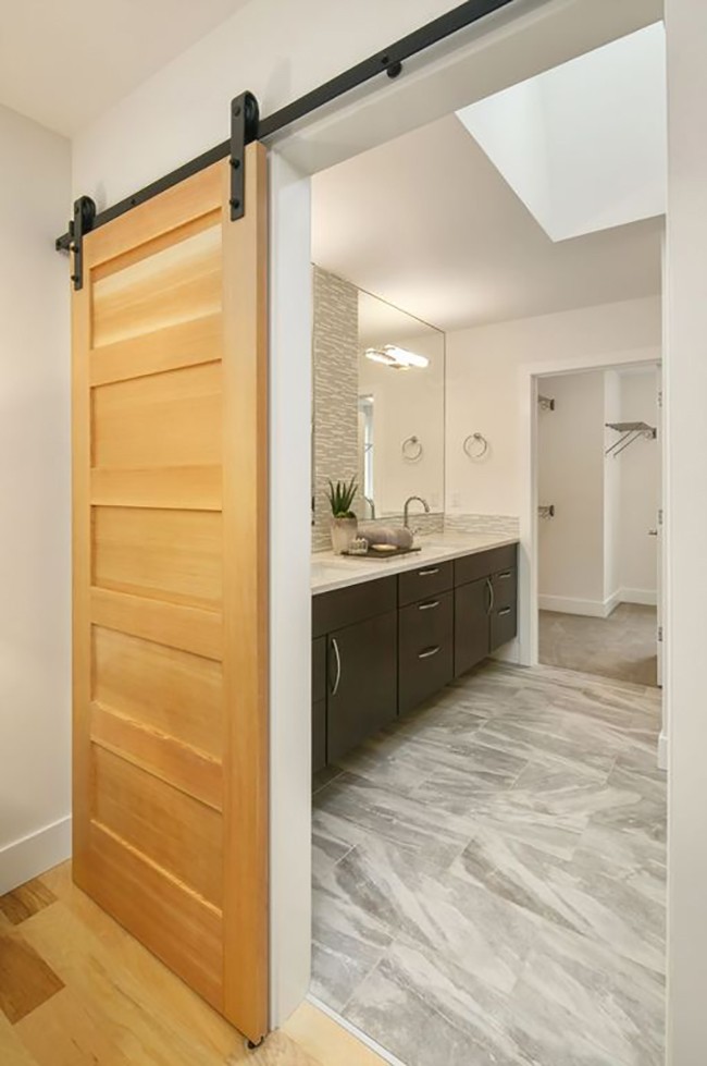 As portas deslizantes