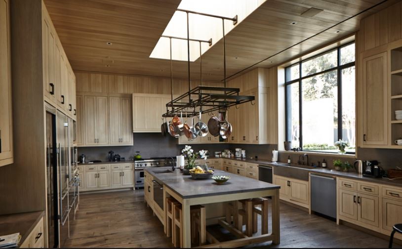 Uma cozinha totalmente equipada