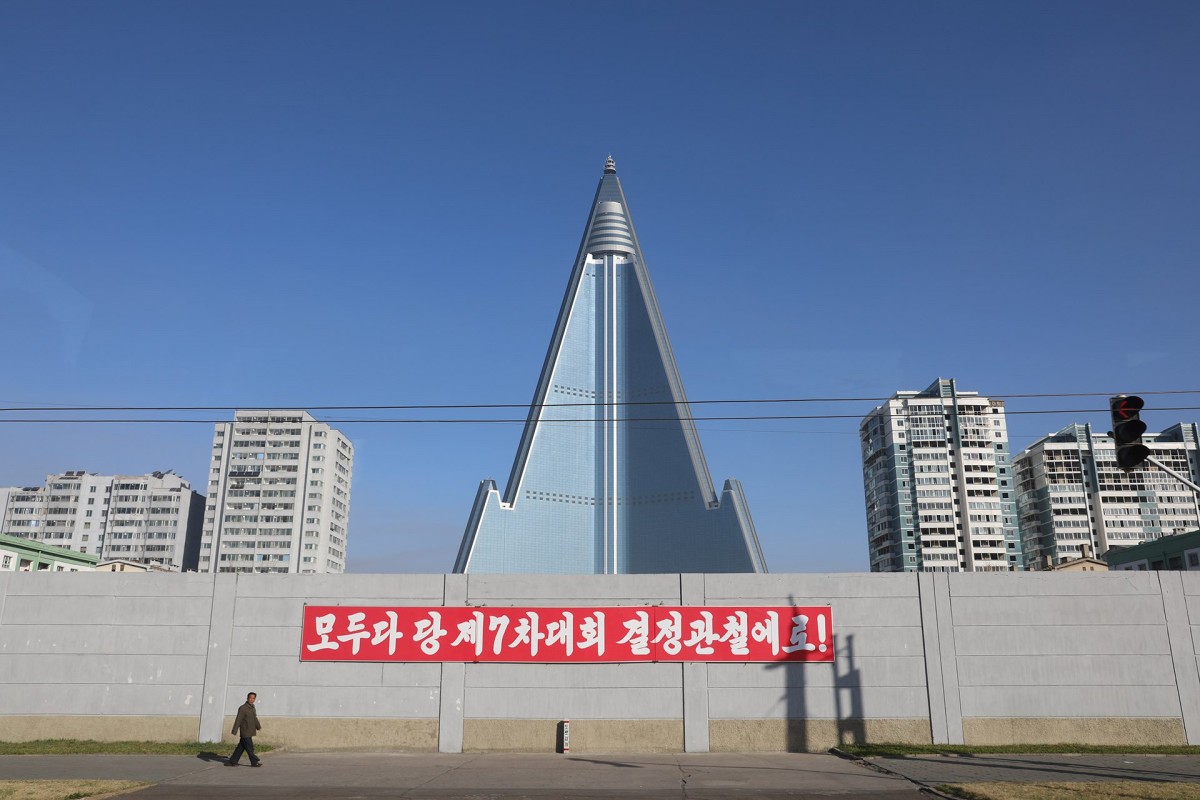 Hotel Ryugyong na Coreira do Norte: 500 milhões de euros april-2017