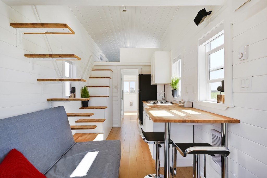 Apresentamos-te uma casa portátil com 28 m2...