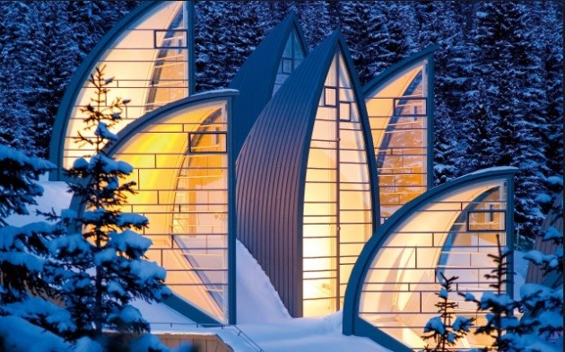 Um spa com vista para os Alpes, na SuÍça hr_3_4