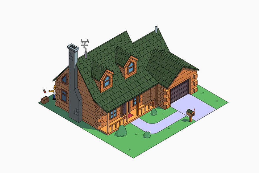 2 – Cabana de madeira simpsons-house-architectural-styles-designboom-01-5a10c01d34292_880