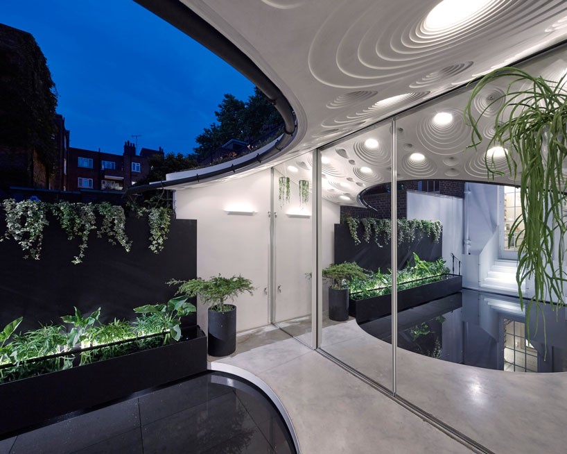 O espaço à noite...