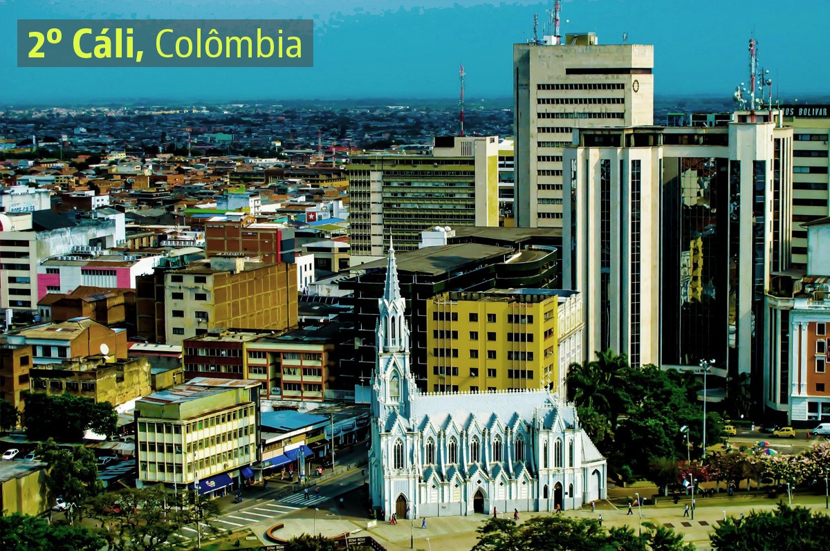 A cidade da série Narcos também está na lista