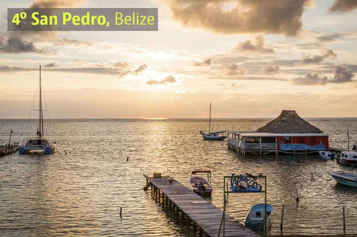 Um verdadeiro paraíso para os turistas