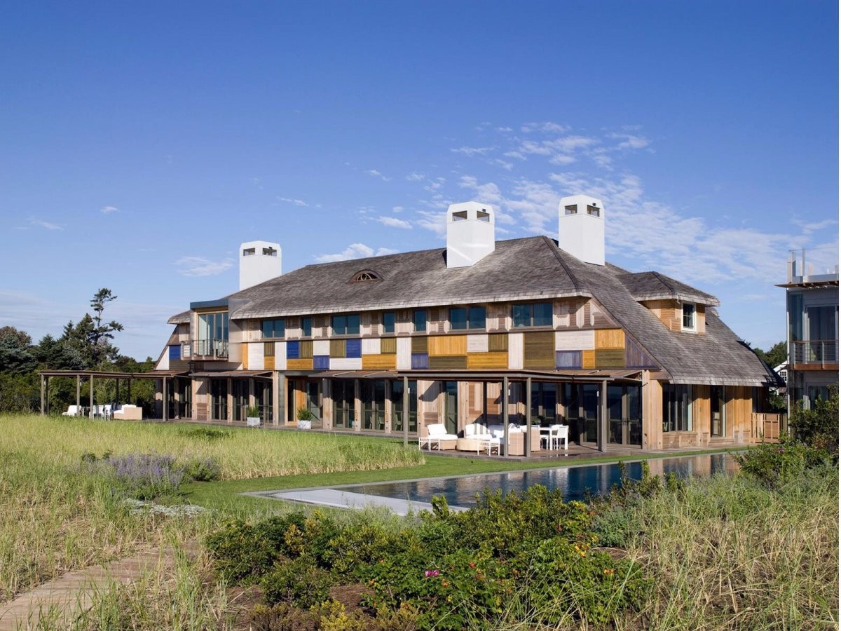 A casa tem sete quartos...