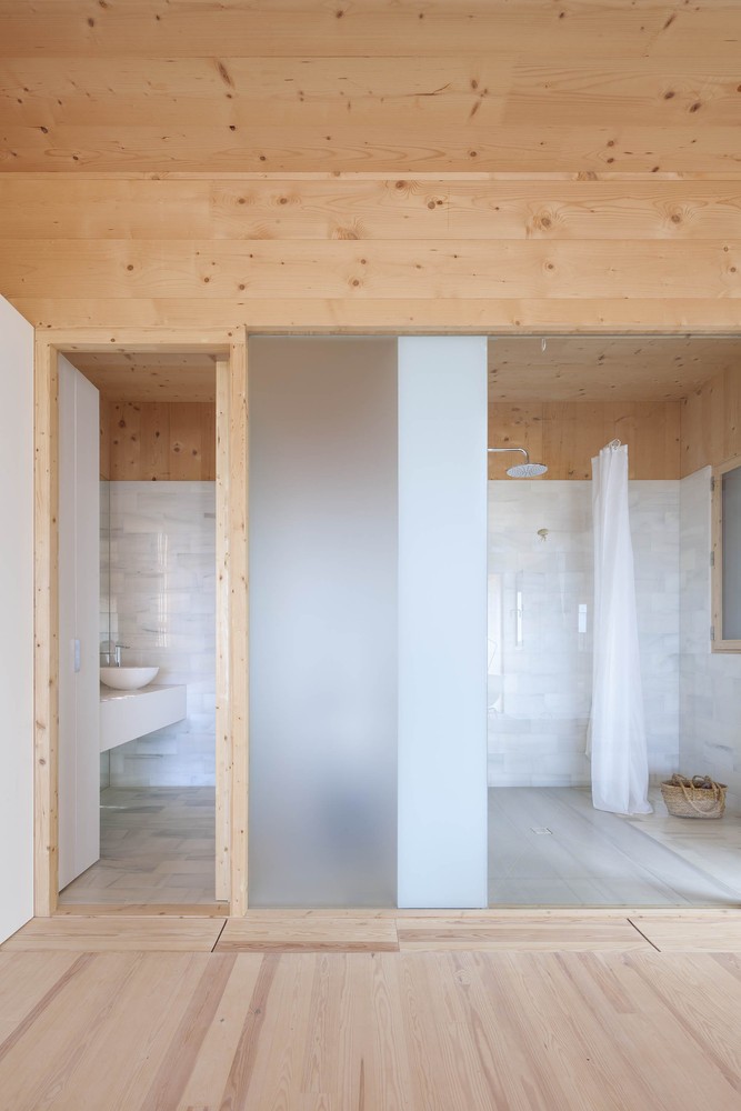 Uma casa com dois andares