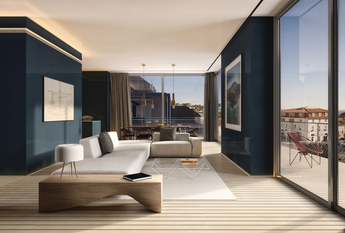 ... com áreas entre os 50 e os 204 metros quadrados (m2)