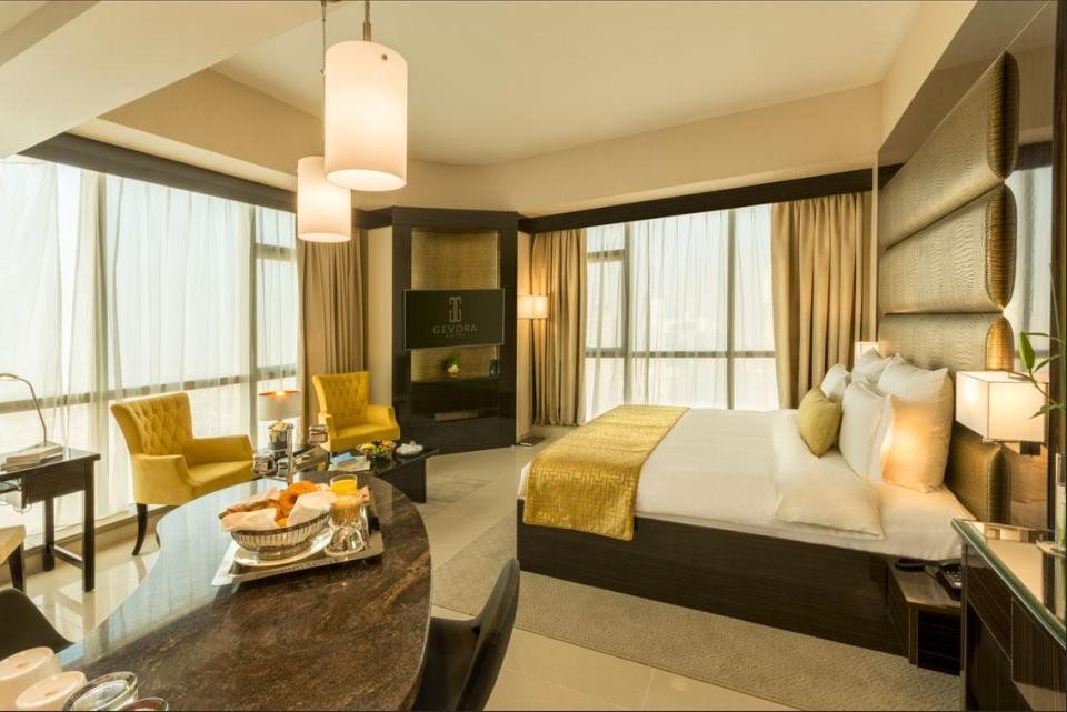 As suites têm entre 46 e 85 m2