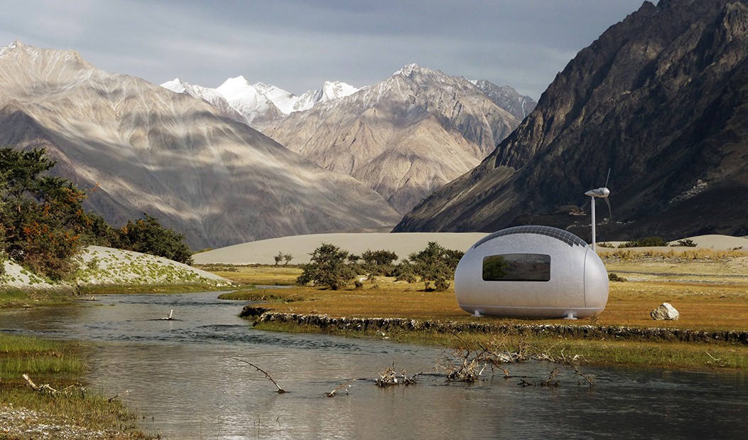Casas-cápsula para viver em qualquer parte do mundo