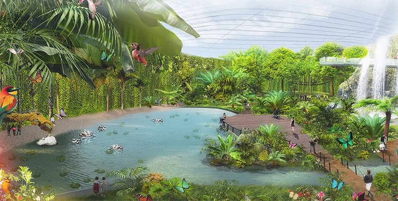 ... e terá uma grande variedade de fauna e flora 