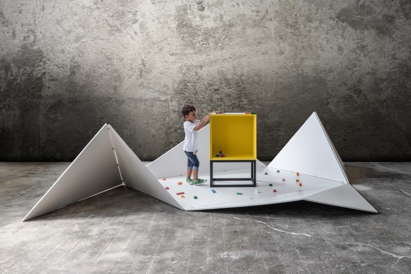 Foi pensada por uma equipa de designers italianos