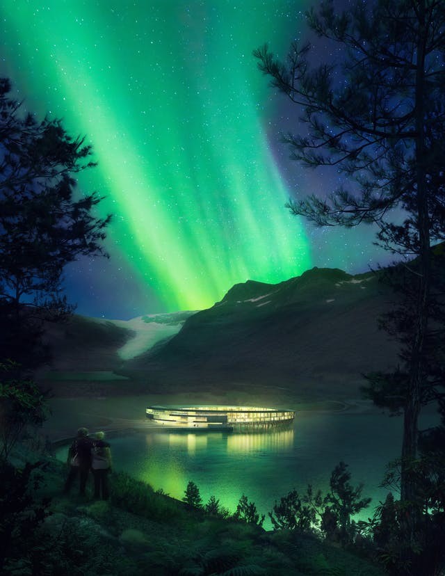 Para desfrutar das auroras boreais