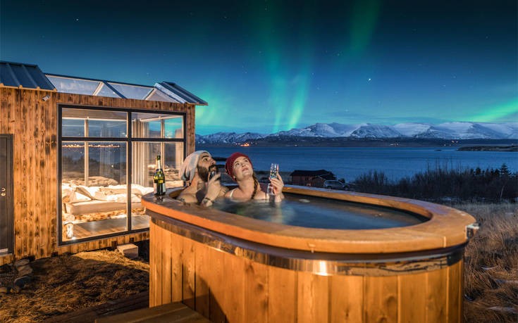 Jacuzzi de água quente