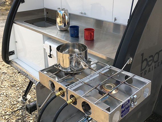Para cozinhar e almoçar onde quiseres