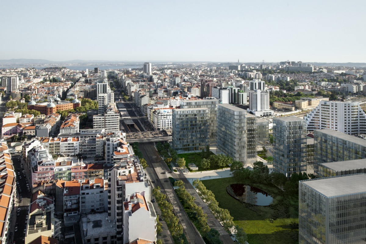... que pretende revitalizar toda a zona de Entrecampos