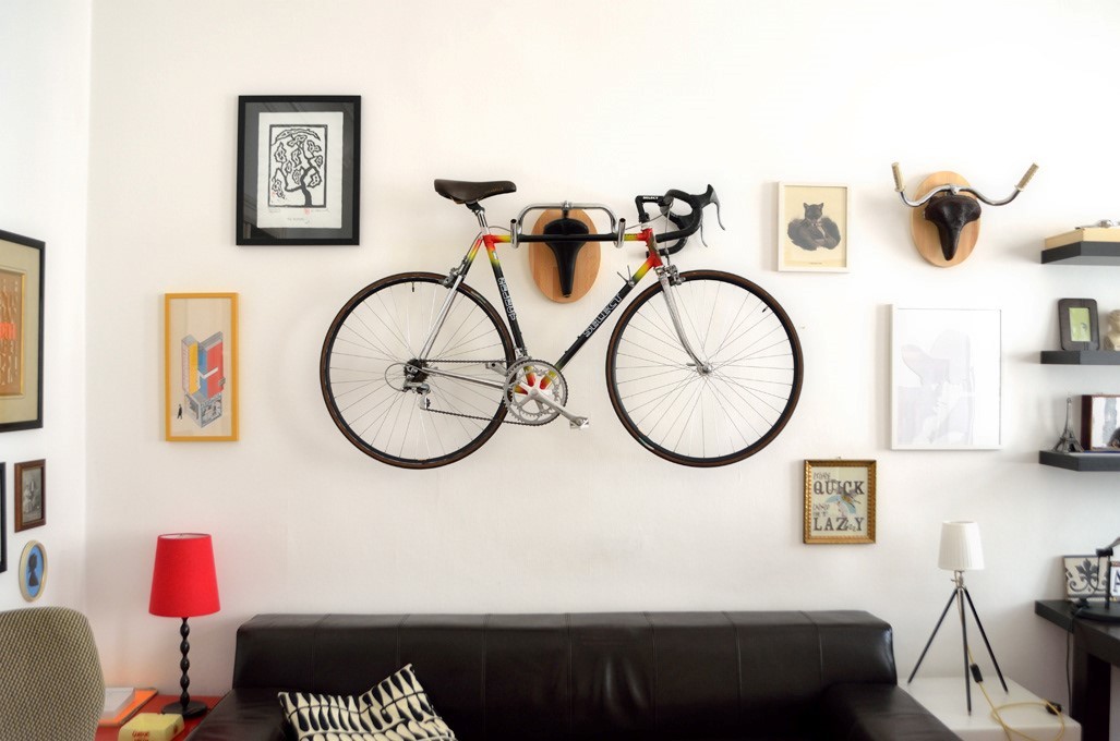 A tua bicicleta pode tornar-se num objeto decorativo