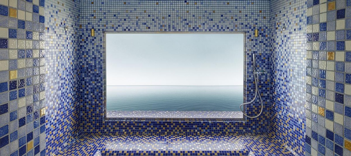 Casa de banho com vista incluída