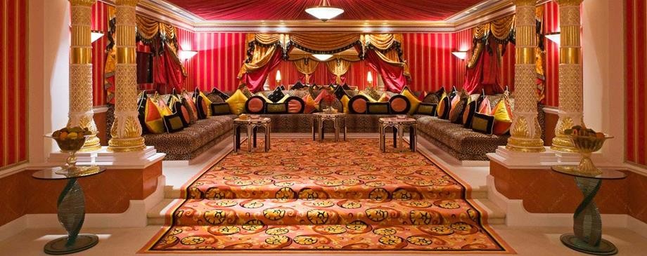 Uma sala para relaxar dentro do hotel...