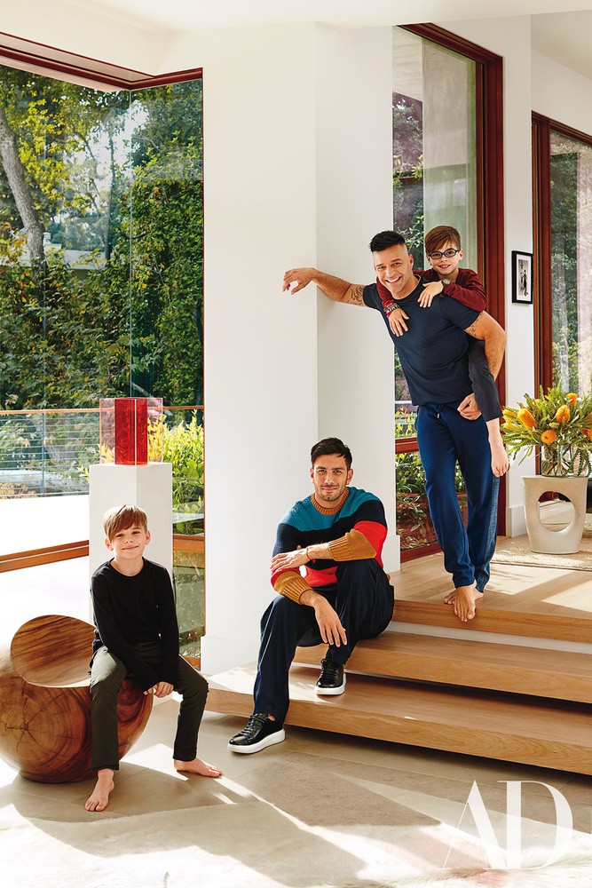 ... e aqui os anfitriões