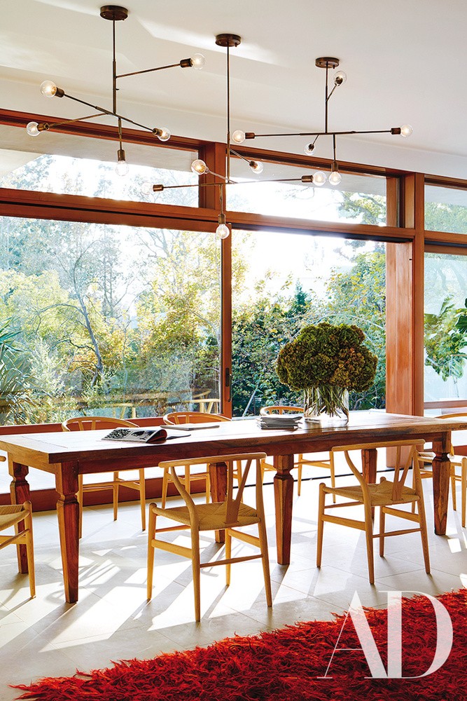 Uma refeição com vista para a natureza...