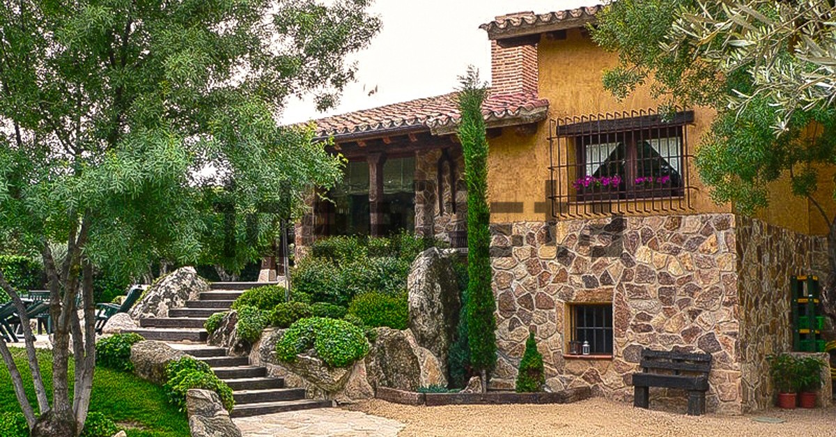 Escadas de acesso ao jardim