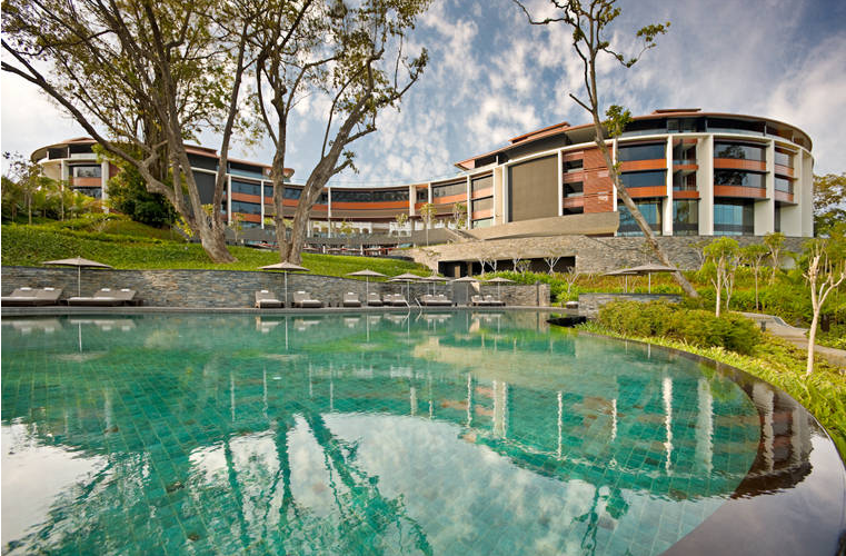 (Mais uma) vista panorâmica do hotel