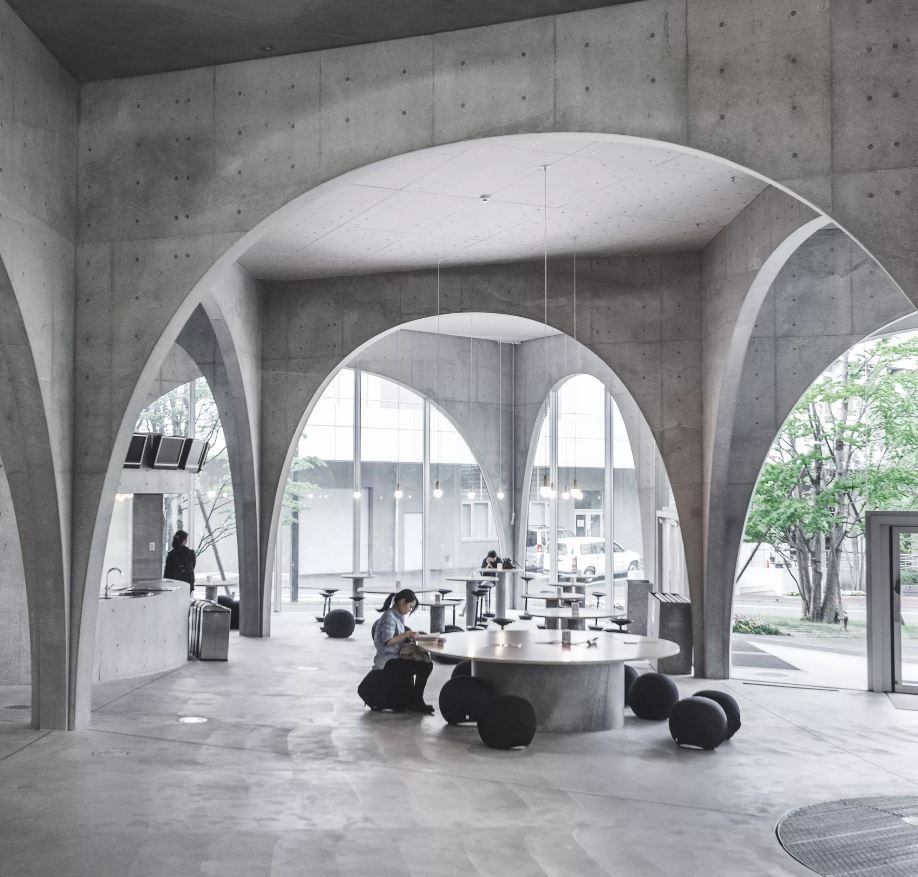 Os espaços são acolhedores...