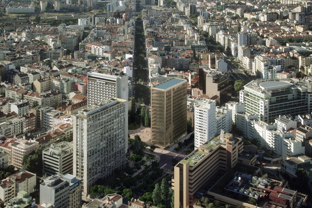 Há apenas um andar livre para arrendar