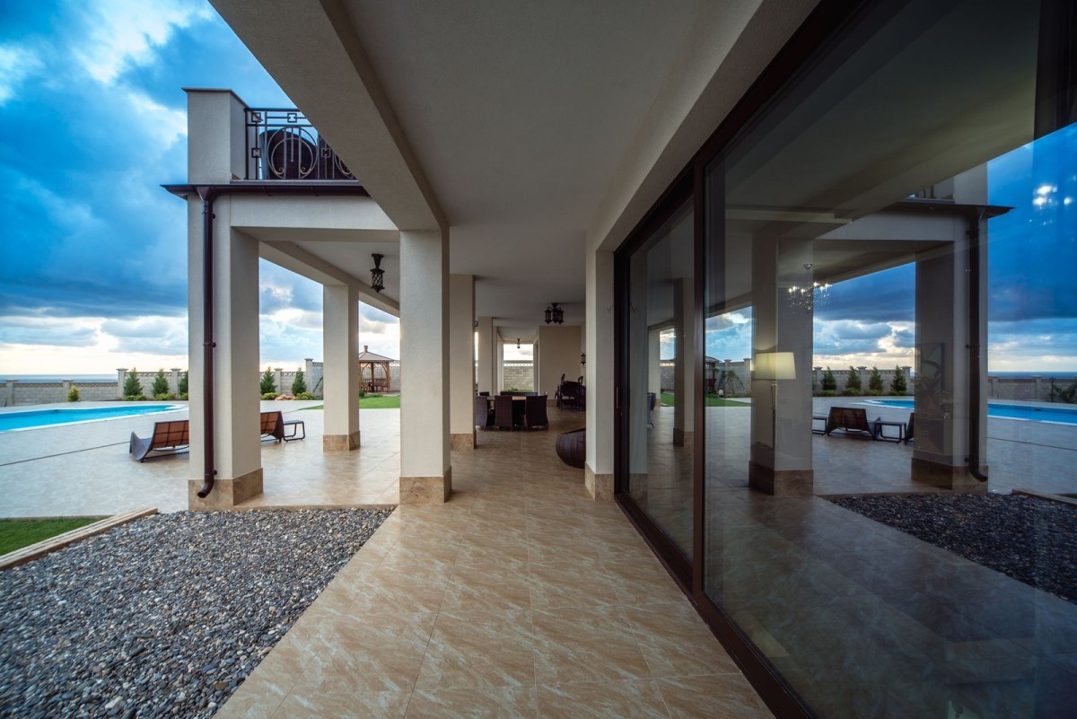 O espetacular terraço