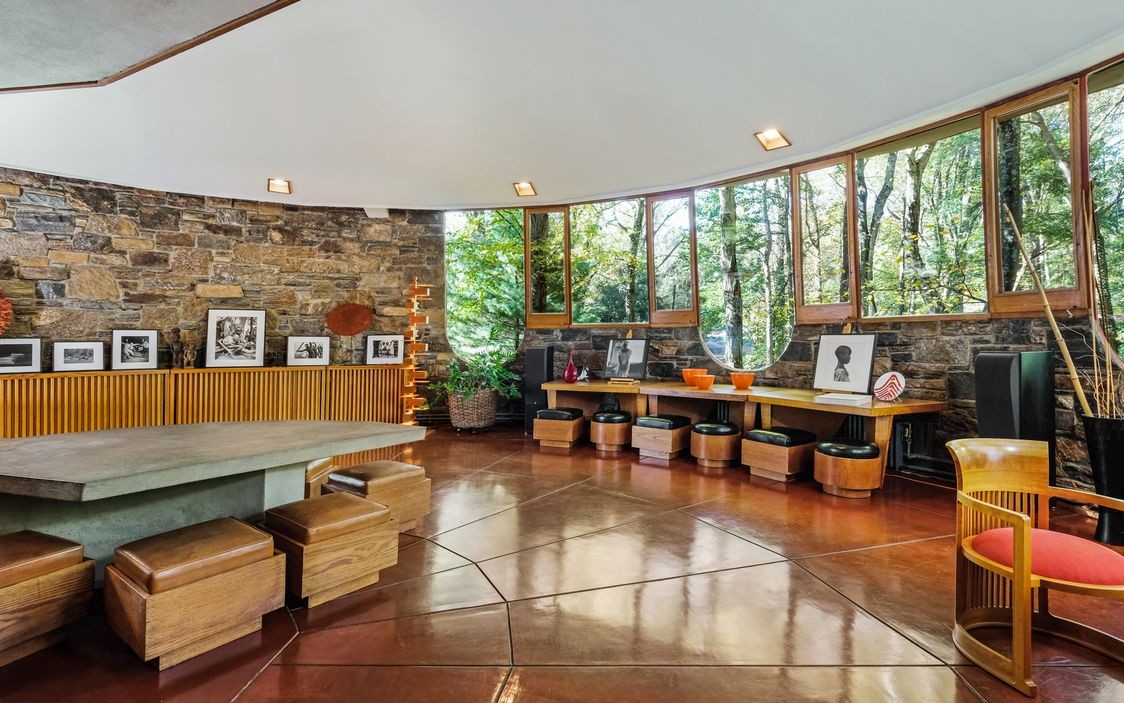 Estas três incríveis casas projetadas por Frank Lloyd Wright estão à venda