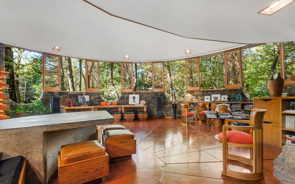 Estas três incríveis casas projetadas por Frank Lloyd Wright estão à venda