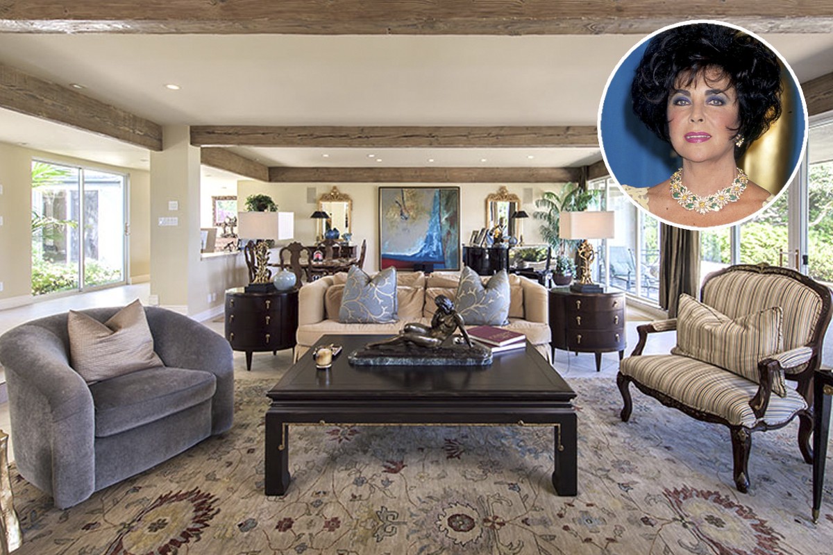 A casa onde Elizabeth Taylor viveu está à venda por 13,5 milhões 