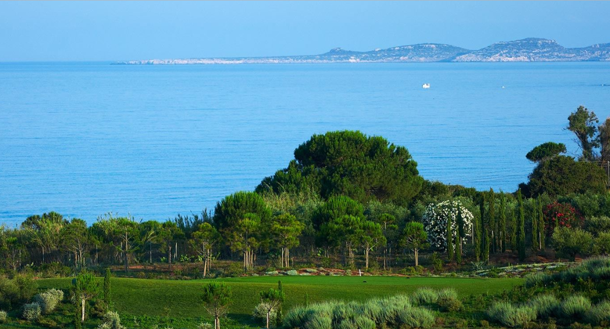 Vistas impressionantes para o mar