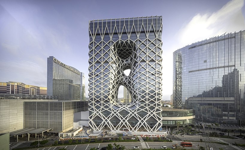 O hotel está localizado em Macau