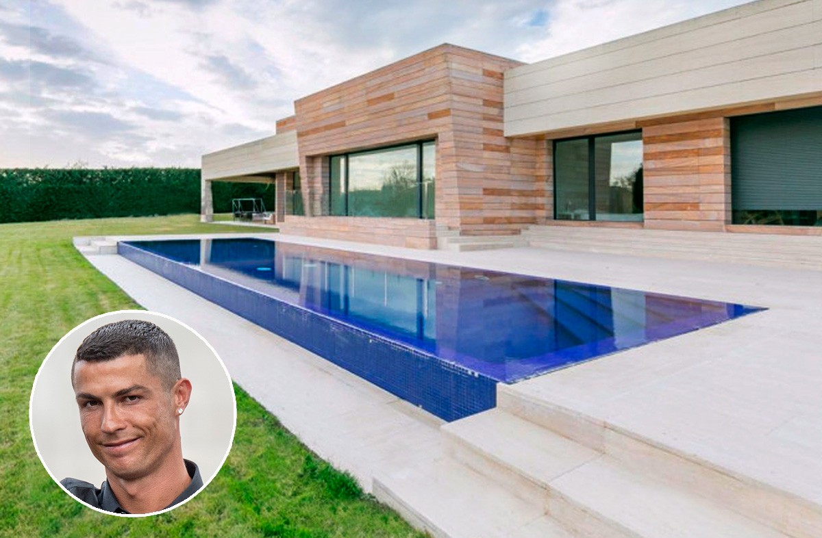 Entra na mansão de luxo que Ronaldo quer vender em Madrid