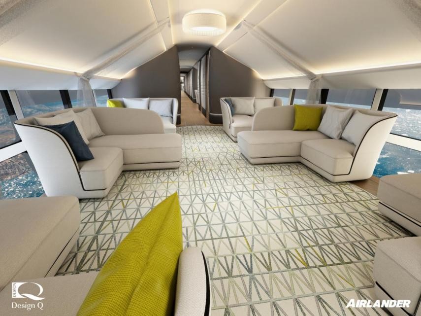 Entra na Airlander 10: a aeronave mais luxuosa do mundo e com as melhores vistas