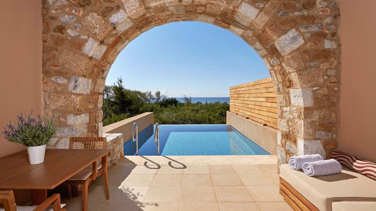 Piscina privada no The Westin Resort