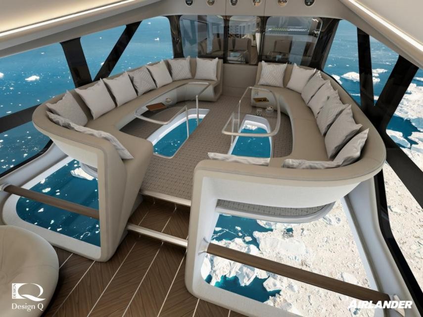 Entra na Airlander 10: a aeronave mais luxuosa do mundo e com as melhores vistas