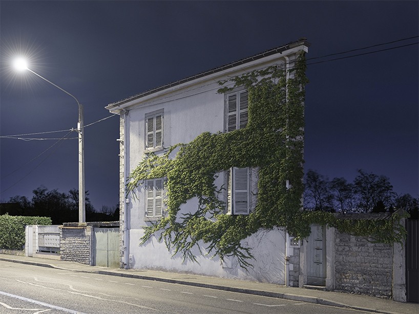 Sim, também há fachadas verdes