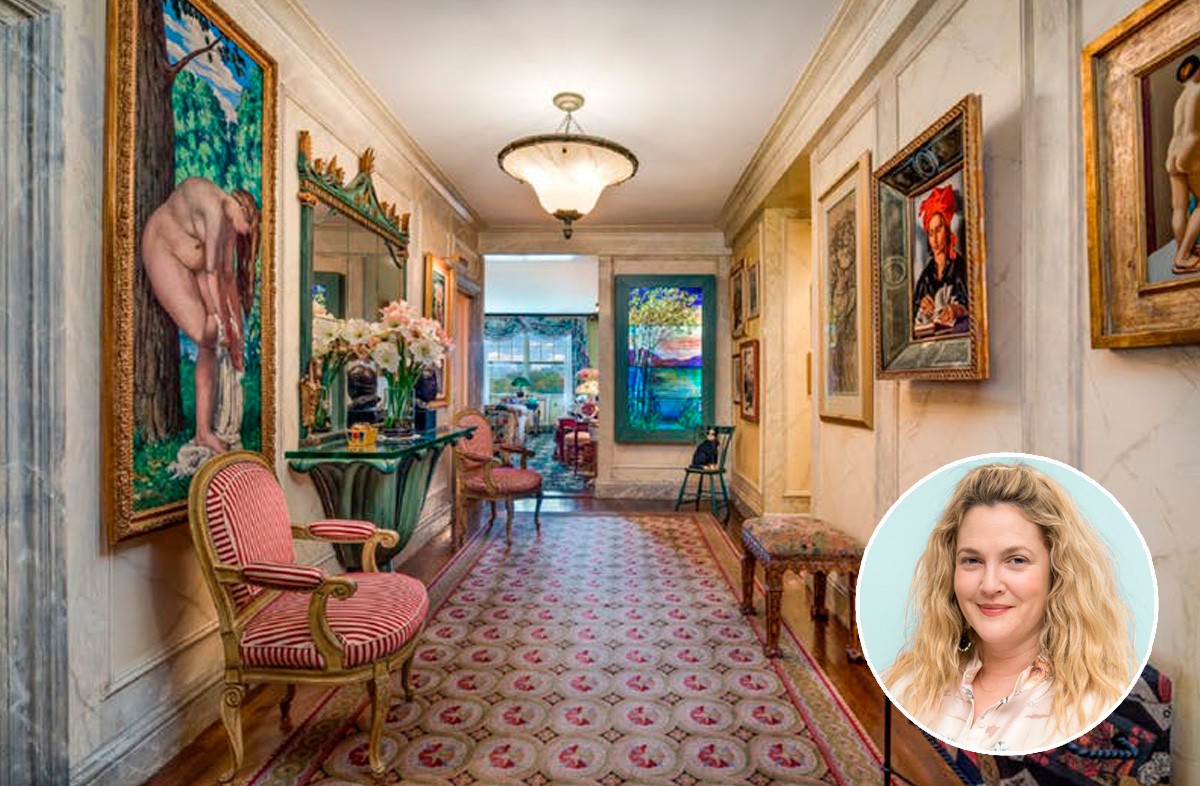 Drew Barrymore à caça de apartamento em Nova Iorque - depois de vender mansão em Hollywood