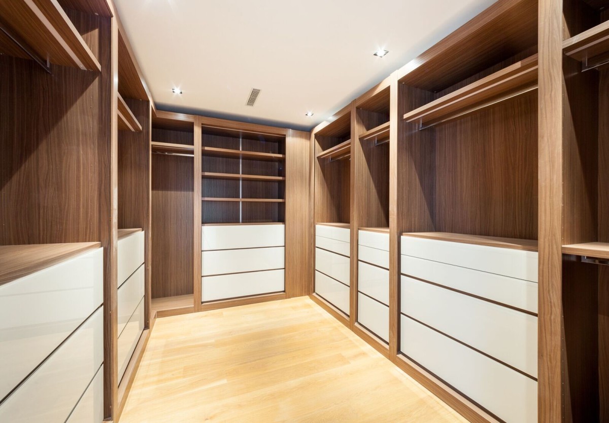 Um closet, imprescindível para uma supermodelo