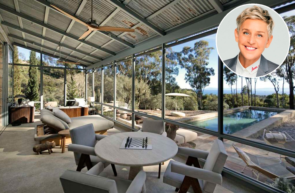 Ellen DeGeneres vende mansão na Califórnia por 29 milhões (com 31% de desconto)