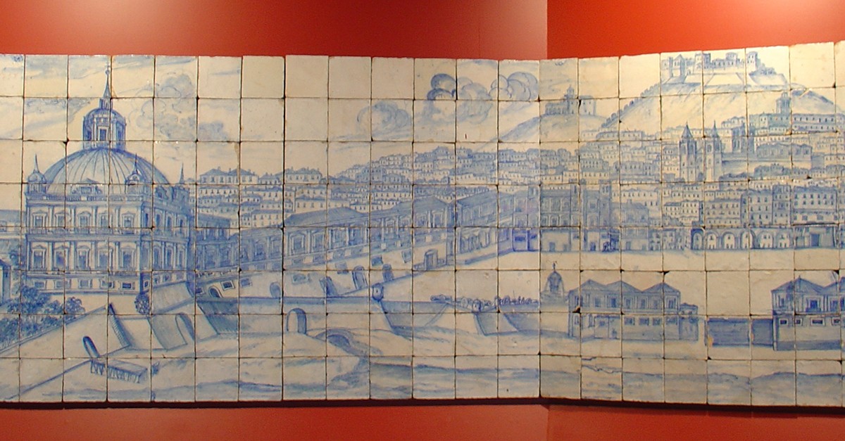 Portugal is famous for its 'azulejo' tiles Portugal is famous for its 'azulejo' tiles