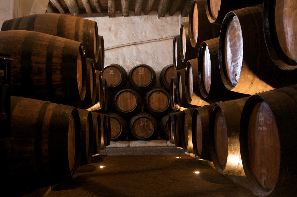 Bodegas llenas de vino Oporto Bodegas llenas de vino Oporto