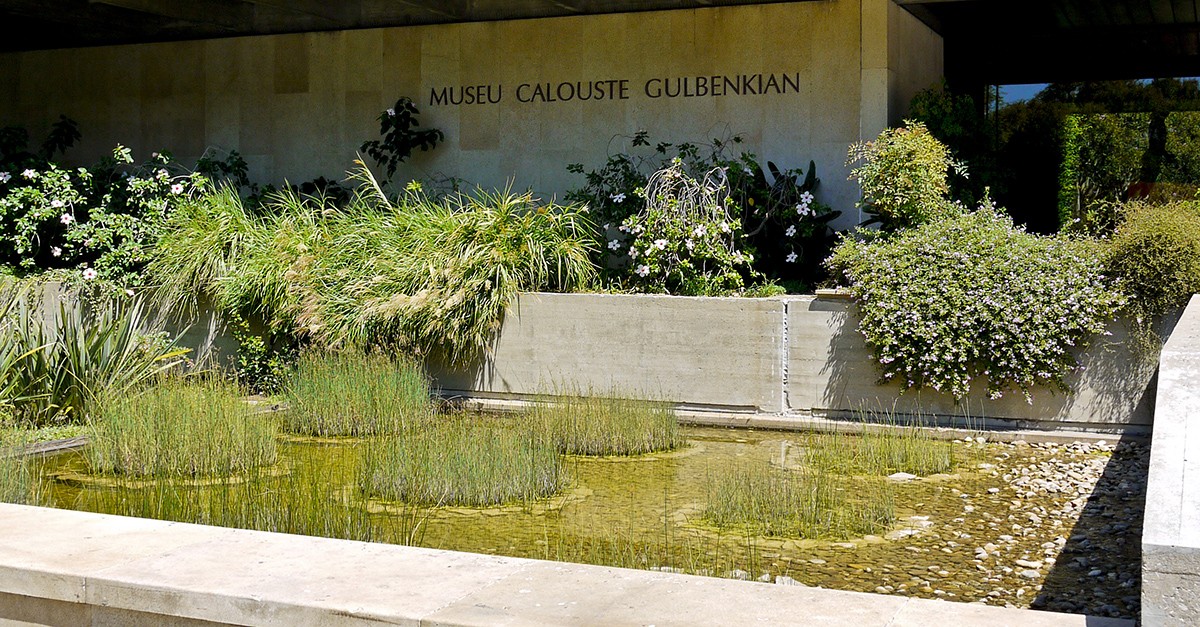 Calouste Gulbenkian museo Lissabonin keskustassa